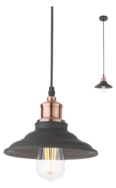 Redo 01-1292 - Lustră pe cablu SPINNER 1xE27/42W/230V