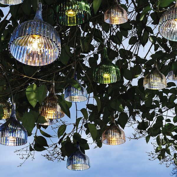 Kartell É - lampă pendul cu LED, transparentă