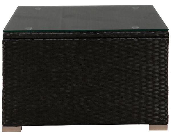 Juskys Set ratan de gradina Punta Cana M - perne negre/antracit