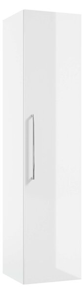 Kielle Vega - Dulap suspendat înalt, 140x33x33 cm, alb lucios 50218010