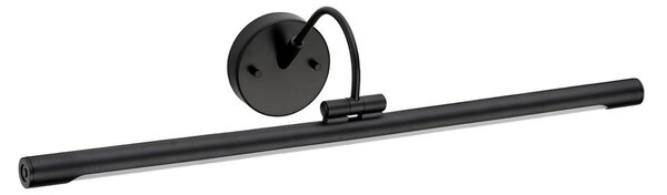Elstead Aplică tablou LED Alton pe negru, 67 cm, Negru, Camera de zi / sufragerie, Metal