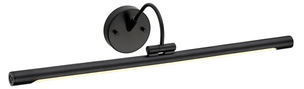 Elstead Aplică tablou LED Alton pe negru, 67 cm, Negru, Camera de zi / sufragerie, Metal