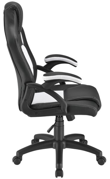 Juskys Scaun de birou Montreal - negru/alb