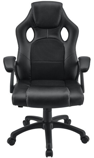 Juskys Scaun de birou Montreal - negru