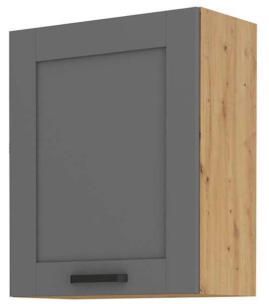Dulap superior de bucătărie Lucid 60 G 72 1F (Stejar artisan + dustgrey). 1045591