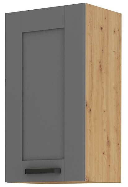 Dulap superior de bucătărie Lucid 40 G 72 1F (Stejar artisan + dustgrey). 1045594