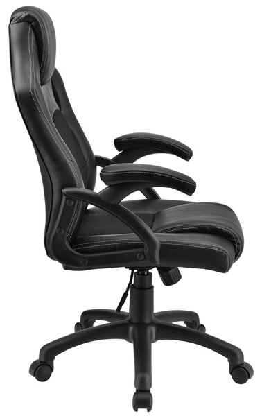 Juskys Scaun de birou Montreal - negru