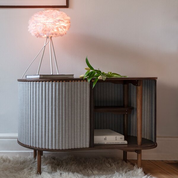UMAGE Eos mini lampă de masă roz 3 picioare alb, reglabil, Roz / Rosé, Camera de zi / sufragerie, Design, Umbră de masă