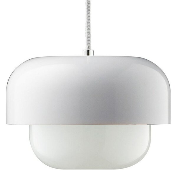 Lustră Pendul Dyberg Larsen, Haipot, reglabil, Alb, Camera de zi, Metal, Scandinavă