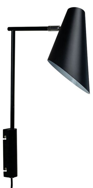 Dyberg Larsen Cale aplică înălțime 46 cm negru, reglabil, Negru, Camera de zi / sufragerie, Metal, Scandinavă