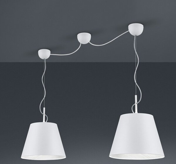 Lustră pe cablu ANDREUS 2xE27/60W/230V Trio