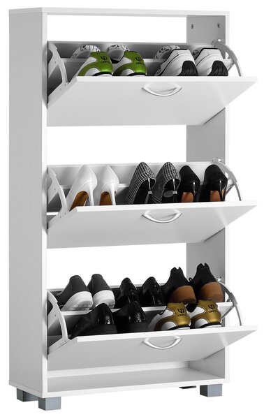 Deuba Dulap pantofi 115x60x24 cm - alb