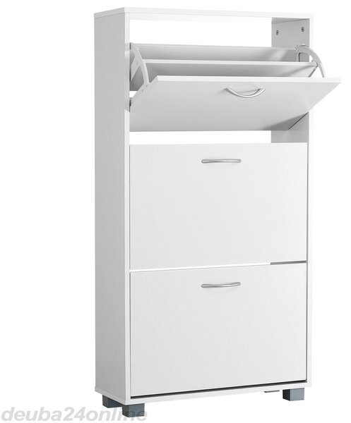 Deuba Dulap pantofi 115x60x24 cm - alb