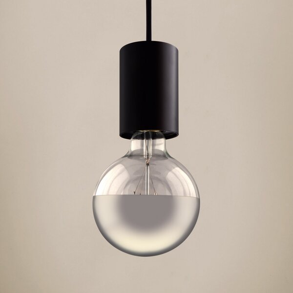 Egger Licht EGG DLS lampă suspendată Soho, negru, reglabil, Negru, Camera de zi / sufragerie, Metal, Modern