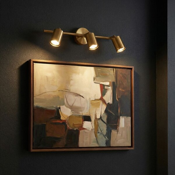 Aplică pentru baie APP1898-3W BRUSH GOLD