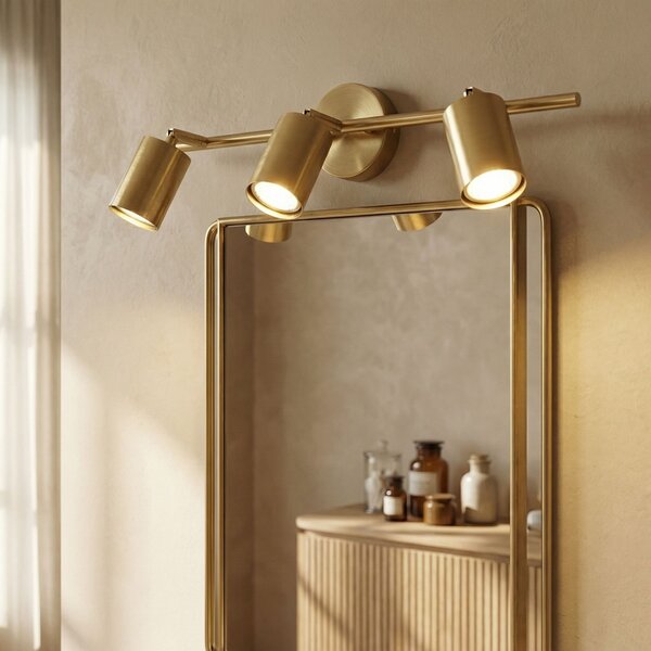 Aplică pentru baie APP1898-3W BRUSH GOLD