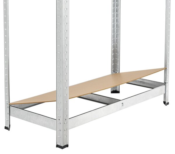 Juskys Set 2 rafturi - 180x90x40 cm