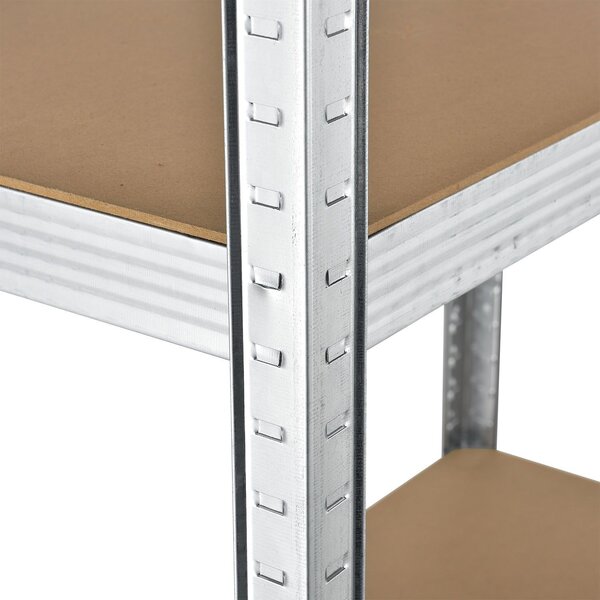Juskys Set 2 rafturi - 180x90x40 cm