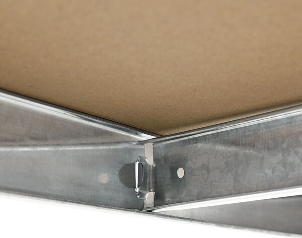 Juskys Raft de colt - 180x70x40-70 cm