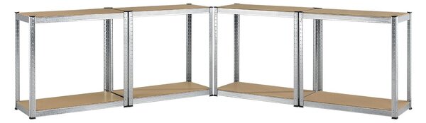 Juskys Set 2 rafturi - 160 x 80 x 40 cm