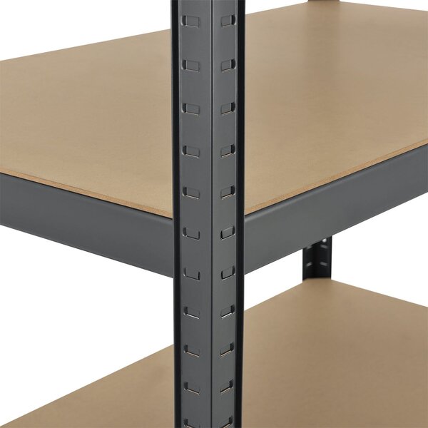 Juskys Set 2 rafturi - 180x90x40cm - gri