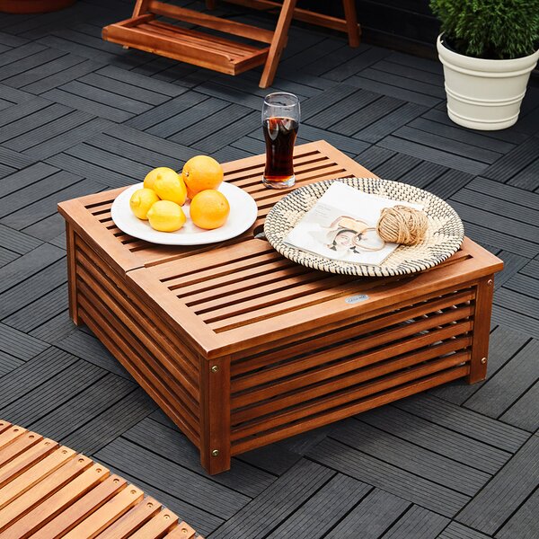 Deuba Capac pentru suport de umbrelă 62x62x26 cm - acacia