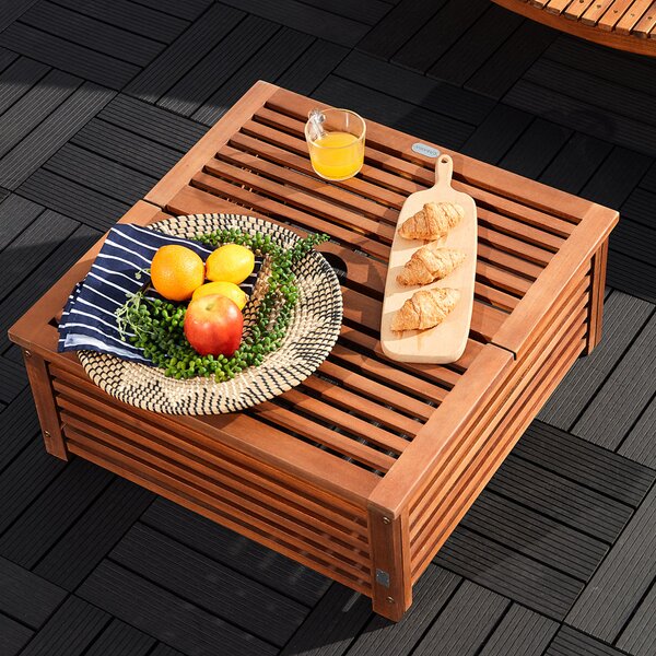 Deuba Capac pentru suport de umbrelă 62x62x26 cm - acacia