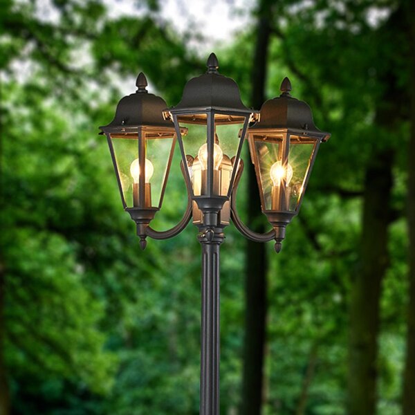 Lampă exterioară Edana 212 cm 3 becuri antracit E27 IP44