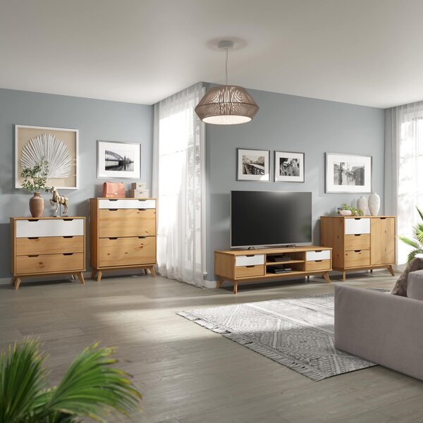 Deuba Dulap pentru pantofi Borneo - 101x33x80 cm