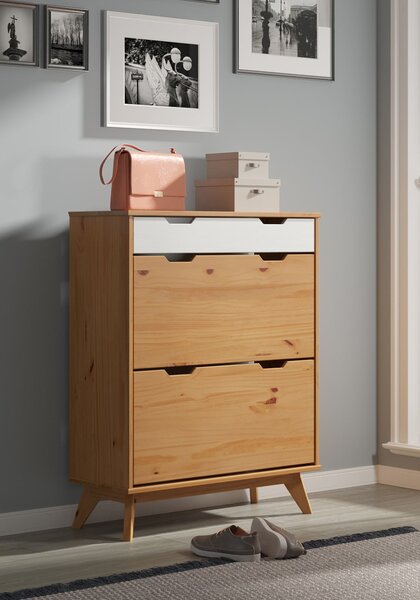 Deuba Dulap pentru pantofi Borneo - 101x33x80 cm