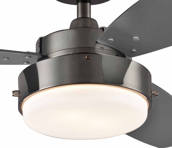 Westinghouse Alloy - ventilator de tavan modern, Negru, Camera de zi / sufragerie, Metal, Modern