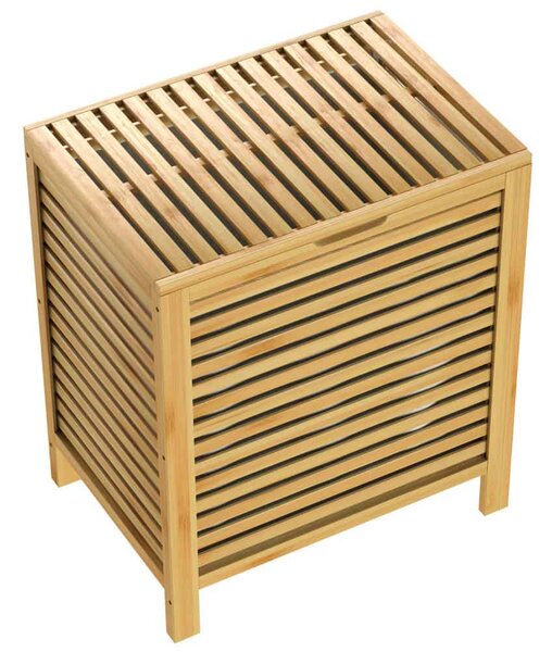 Deuba Coș de rufe din bambus - 62L