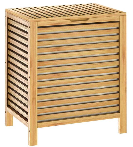 Deuba Coș de rufe din bambus - 62L