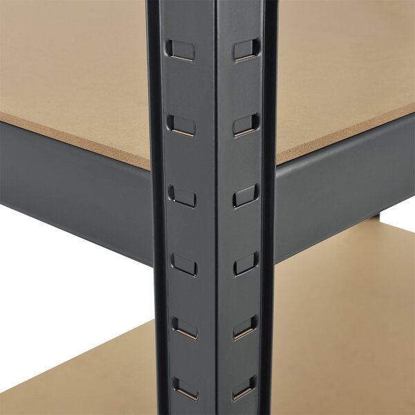 Juskys Raft 200 x 100 x 60 cm - gri