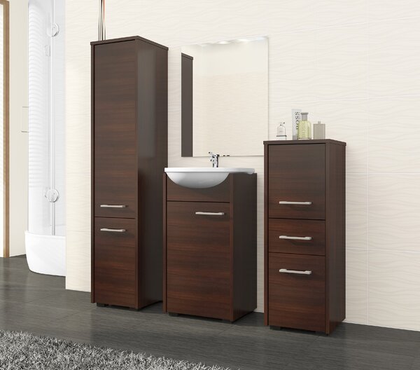 Dulap pentru baie Farid TYP4 (wenge). Promo -13%. 1068875
