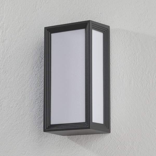 Trio Lighting Aplică LED de exterior Timok, antracit, Negru, Metal, Modern