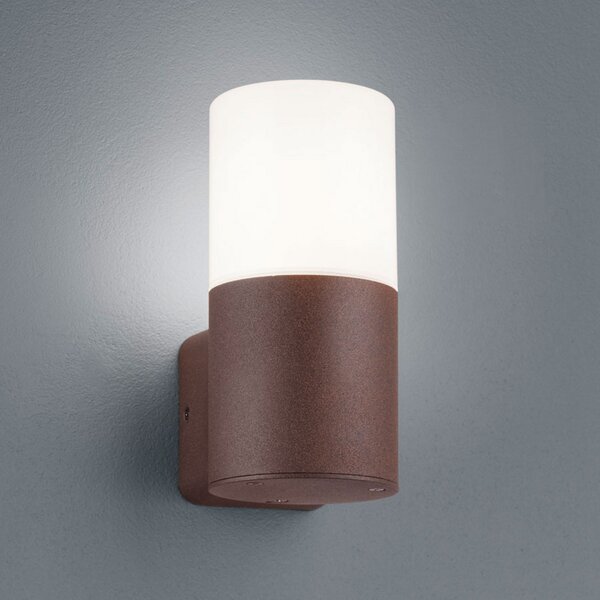 Trio Lighting Aplică de exterior Hoosic 1 flux ruginie, Maro / Rugină, Metal, Modern