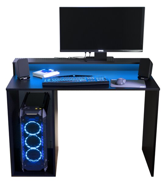 Masă PC pentru gaming Garrick 2 (negru) (cu iluminat LED RGB). 1064135