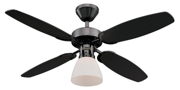 Westinghouse Capitol ventilator grafit-negru, Negru, Camera de zi / sufragerie, Lemn, Modern