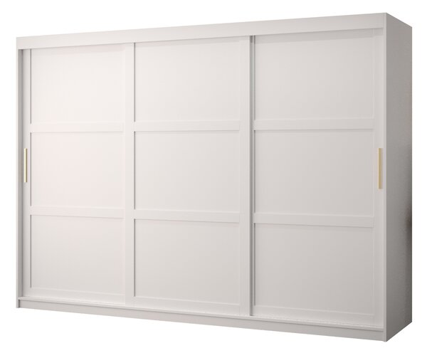 Dulap de haine Riven 1 250 (alb mat). 1064161