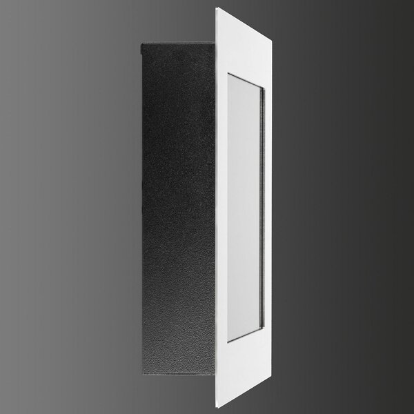 LCD Aplică LED de exterior 3006 cu detector mișcare, Metalic, Metal, Modern