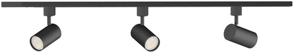 Philips - Spot pentru șină EASYLINK 3xGU10/7W/230V 1m negru
