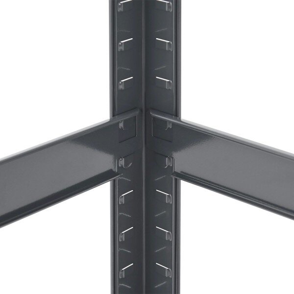 Juskys Set 2 rafturi - 160 x 80 x 40 cm - gri