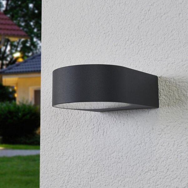 BEGA 33224K3 aplică exterior grafit 3.000K 1 parte, Gri, Metal, Modern, Priză de perete top