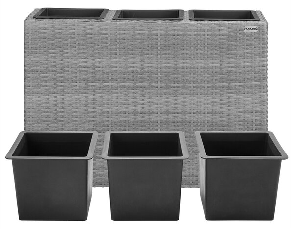 Deuba Ghiveci de flori 83x30,5x60cm - gri