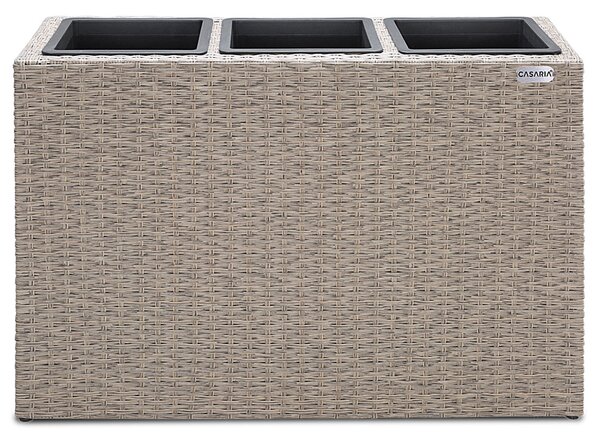 Deuba Ghiveci cu flori 83x30,5x60cm - crem