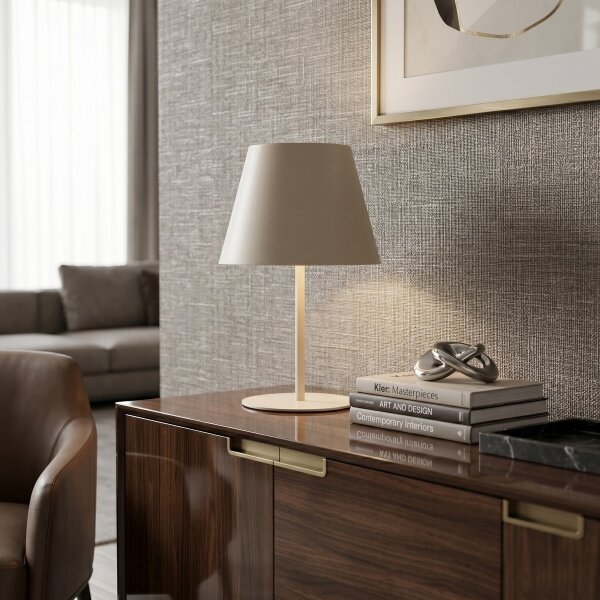 Lampă de birou ARDEN 1xE27/15W/230V bej