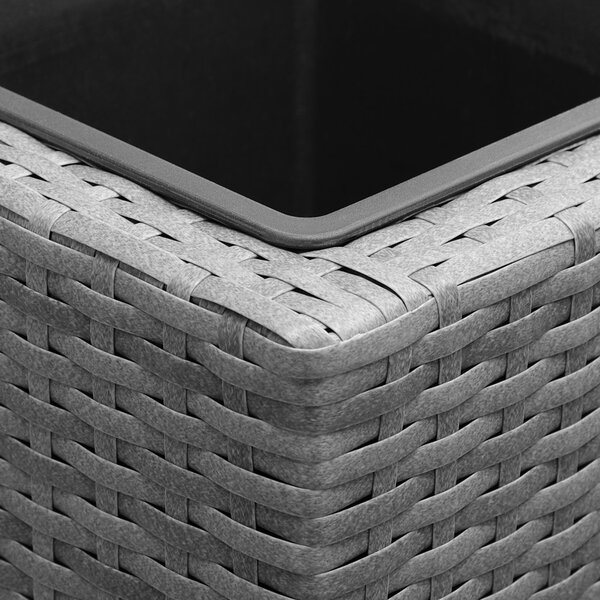 Deuba Ghiveci de flori 83x30,5x60cm - gri