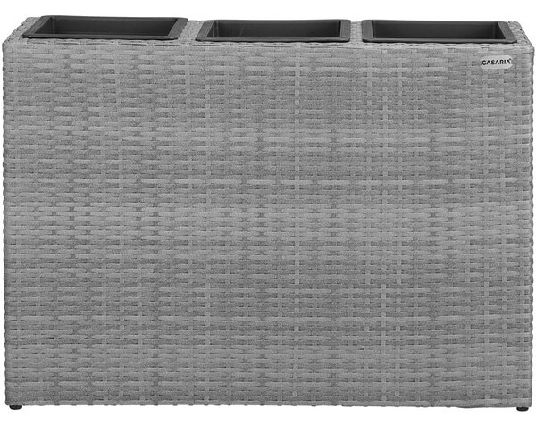 Deuba Ghiveci de flori 83x30,5x60cm - gri