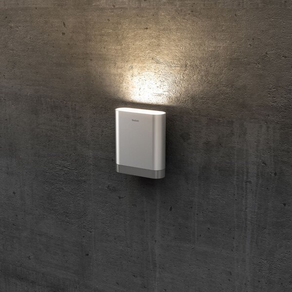 Theben theLeda D UL AL aplică de exterior Uplight, Metalic, Metal, Modern, Perete unghiular